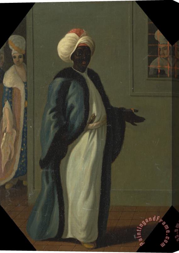 Francis Smith Kisler Aga, Chief of The Black Eunuchs And First Keeper of The Serraglio Stretched Canvas Painting / Canvas Art