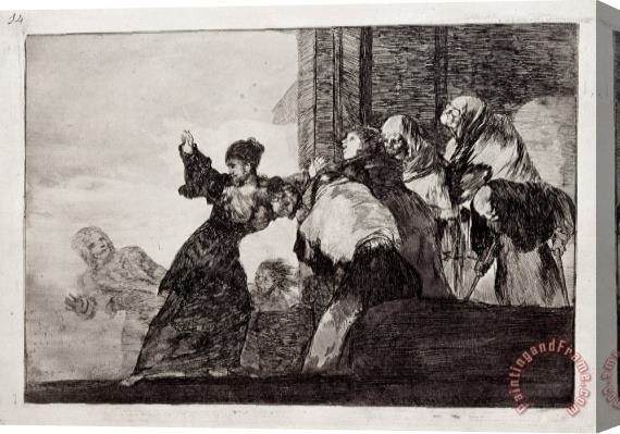 Francisco De Goya Poor Folly Stretched Canvas Painting / Canvas Art