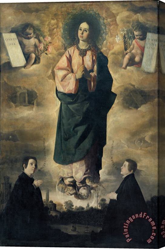Francisco de Zurbaran Immaculate Conception Stretched Canvas Print / Canvas Art