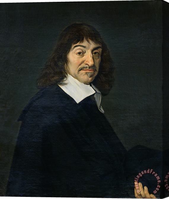 Frans Hals Portrait of Rene Descartes Stretched Canvas Painting / Canvas Art