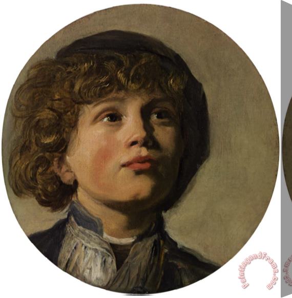 Frans Hals The Head of a Boy Stretched Canvas Painting / Canvas Art