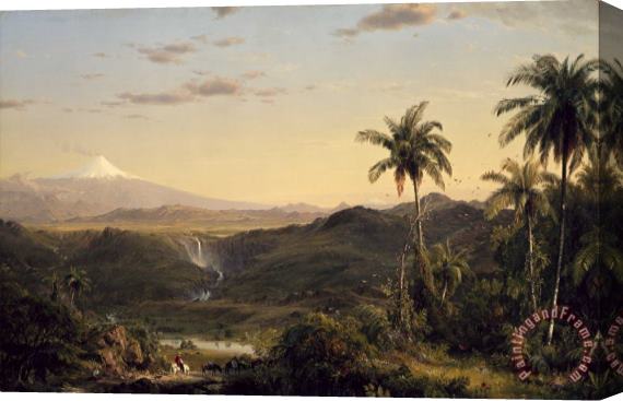 Frederic Edwin Church Cotopaxi 2 Stretched Canvas Painting / Canvas Art