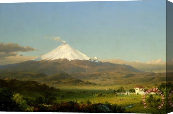 Frederic Edwin Church Cotopaxi Stretched Canvas Painting / Canvas Art