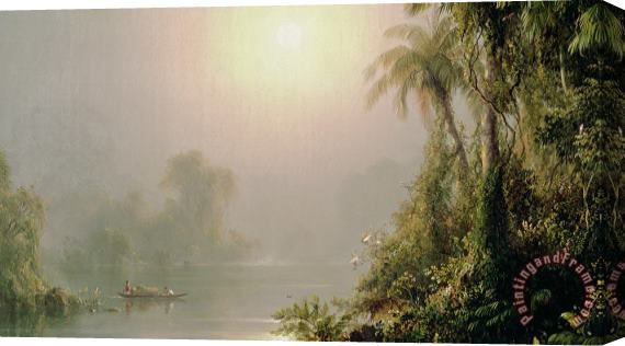 Frederic Edwin Church Morning In The Tropics Stretched Canvas Painting / Canvas Art