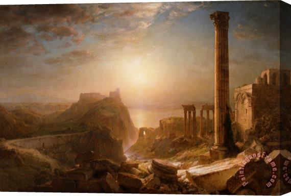 Frederic Edwin Church Syria by the Sea Stretched Canvas Print / Canvas Art