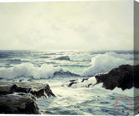 Frederick Judd Waugh Silver Light Stretched Canvas Painting / Canvas Art
