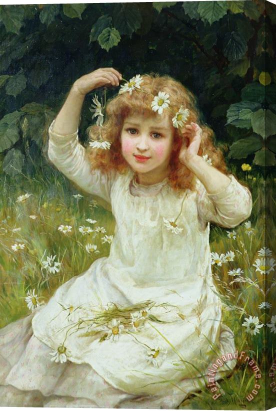 Frederick Morgan Marguerites Stretched Canvas Painting / Canvas Art