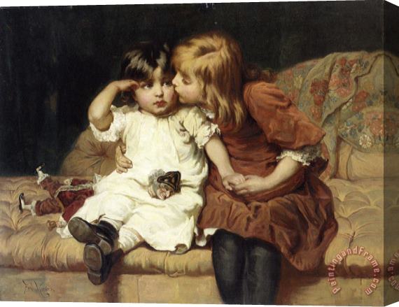 Frederick Morgan The Consolation Stretched Canvas Painting / Canvas Art