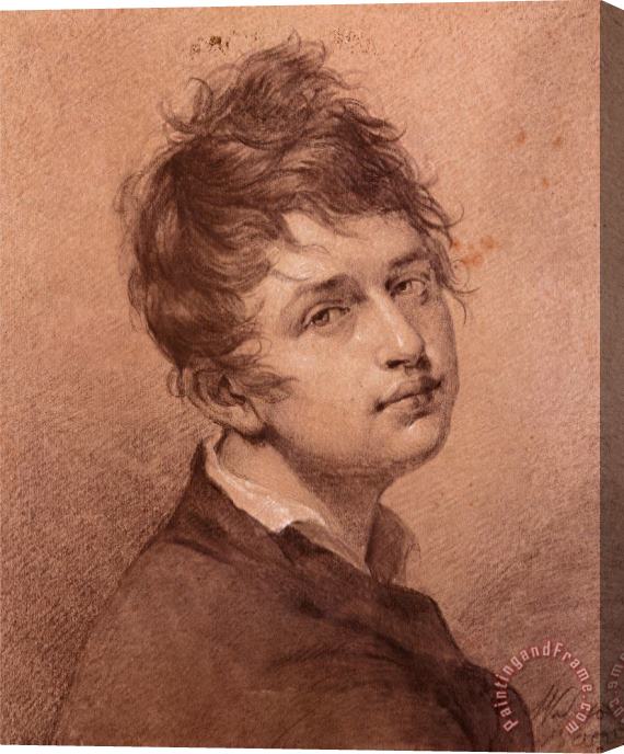 Friedrich Wilhelm Schadow Self Portrait, 1805 Stretched Canvas Print / Canvas Art