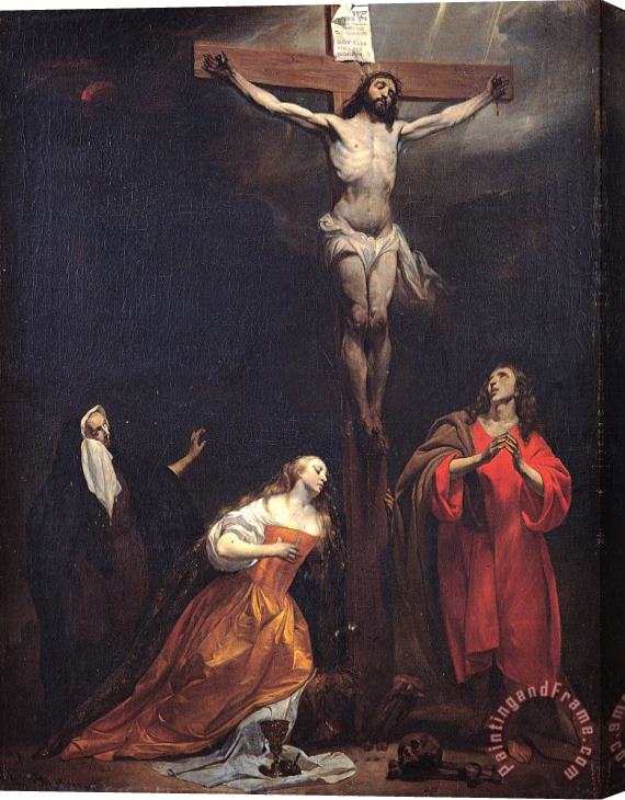 Gabriel Metsu Crucifixion Stretched Canvas Print / Canvas Art