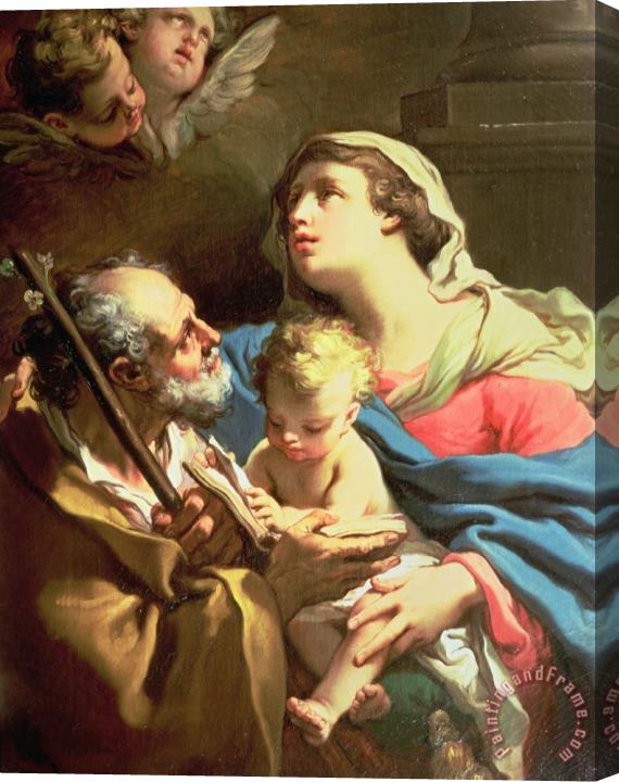 Gaetano Gandolfi The Holy Family Stretched Canvas Print / Canvas Art