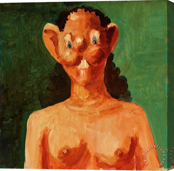 George Condo Untitled, 2000 Stretched Canvas Painting / Canvas Art