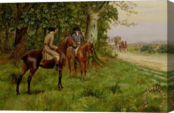 George Derville Rowlandson The Highwaymen Stretched Canvas Print / Canvas Art