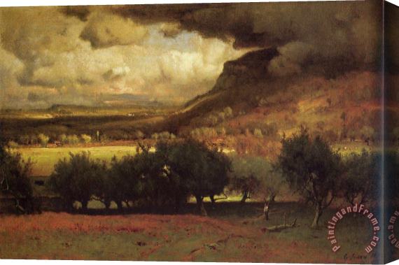 George Inness The Coming Storm Stretched Canvas Painting / Canvas Art