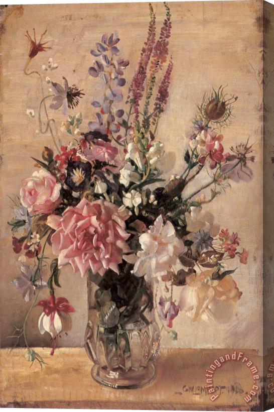 George Lambert A Garden Bunch Stretched Canvas Painting / Canvas Art