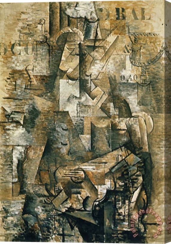 Georges Braque The Portuguese, 1911 Stretched Canvas Painting / Canvas Art