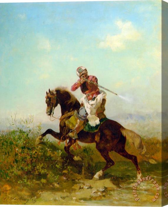 Georges Washington An Arab Warrior Stretched Canvas Print / Canvas Art