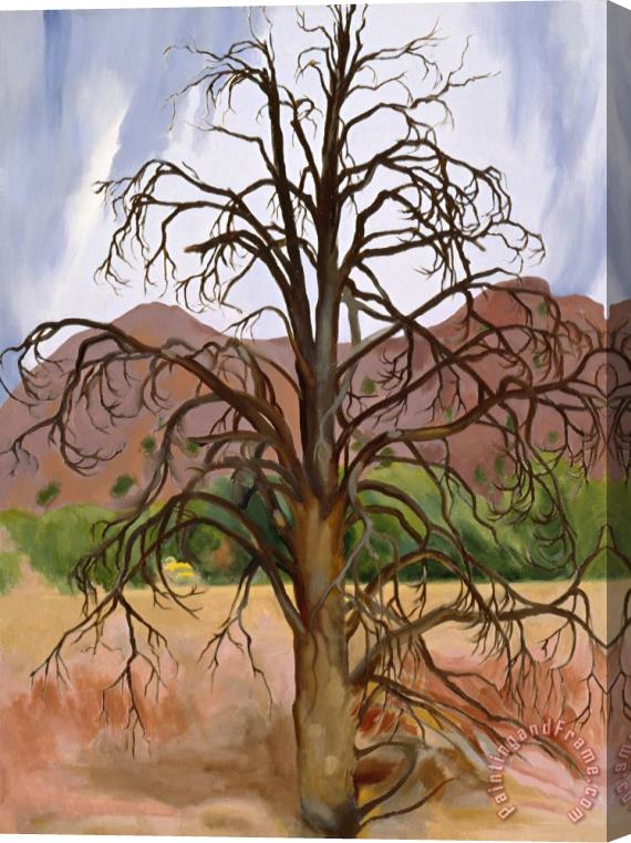 Georgia O'keeffe Dead Pinon Tree, 1943 Stretched Canvas Print / Canvas Art
