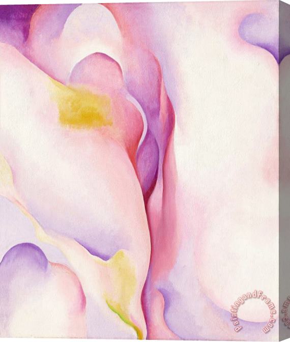 Georgia O'keeffe From Pink Shell, 1931 Stretched Canvas Painting / Canvas Art