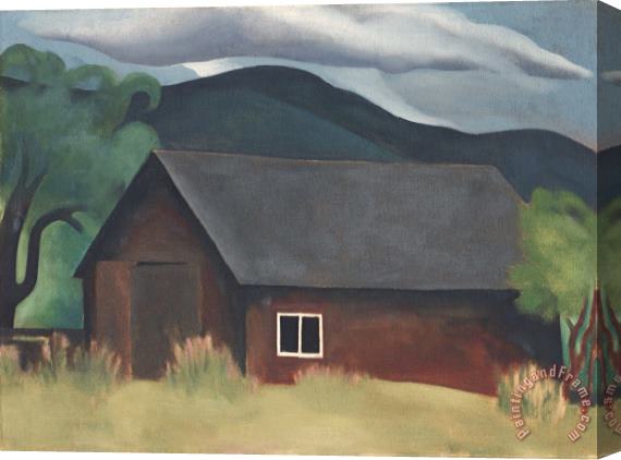 Georgia O'Keeffe My Shanty, Lake George Stretched Canvas Painting / Canvas Art