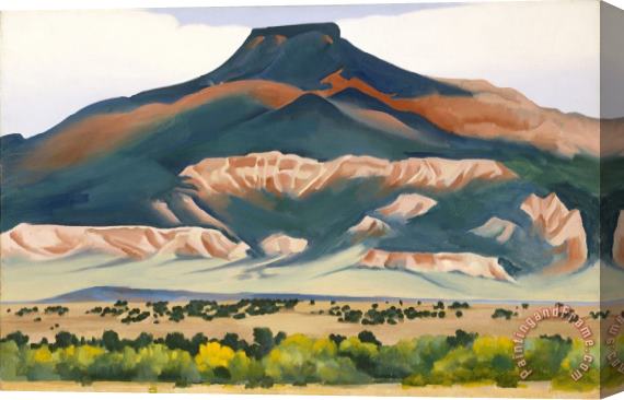 Georgia O'keeffe Pedernal, 1941 Stretched Canvas Painting / Canvas Art
