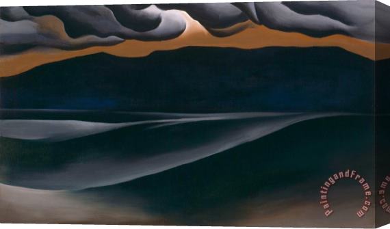 Georgia O'Keeffe Storm Cloud, Lake George Stretched Canvas Painting / Canvas Art
