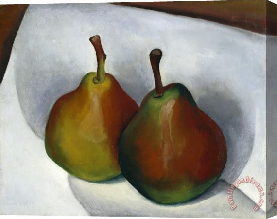 Georgia O'keeffe Untitled (two Pears), 1921 Stretched Canvas Print / Canvas Art