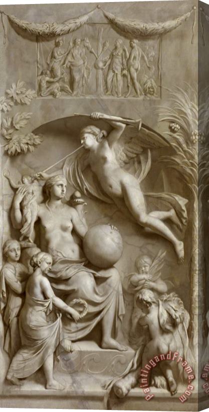 Gerard de Lairesse Allegory of Fame Stretched Canvas Painting / Canvas Art