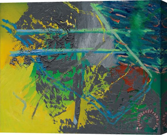 Gerhard Richter Abstraktes Bild, 1981 Stretched Canvas Painting / Canvas Art