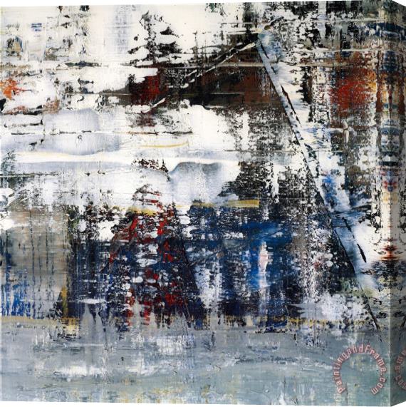Gerhard Richter Cage F.ff., 2015 Stretched Canvas Print / Canvas Art
