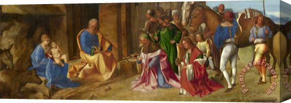 Giorgione The Adoration of The Kings Stretched Canvas Print / Canvas Art