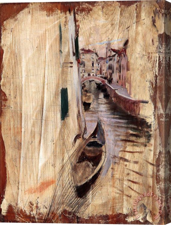 Giovanni Boldini Blick in Einen Venezianischen Kanal Stretched Canvas Painting / Canvas Art