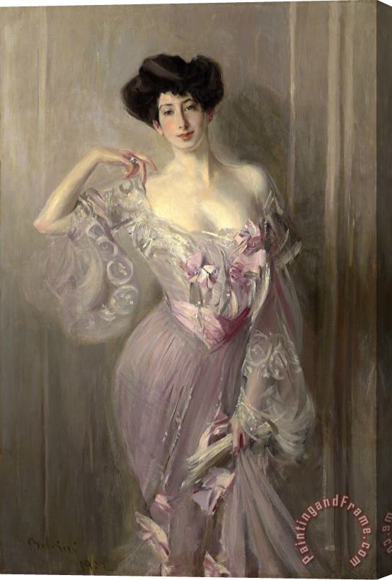 Giovanni Boldini Portrait of Betty Wertheimer, 1902 Stretched Canvas Painting / Canvas Art