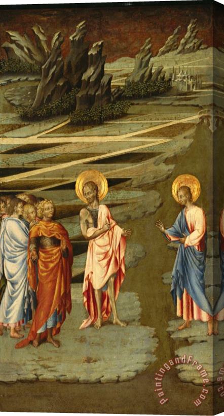 Giovanni di Paolo Ecce Agnus Dei Stretched Canvas Painting / Canvas Art