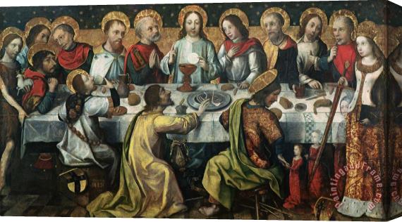 Godefroy The Last Supper Stretched Canvas Print / Canvas Art
