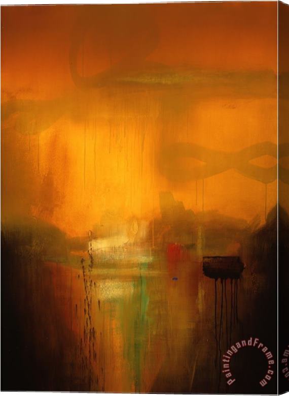Gregory Garrett No 6 Stretched Canvas Painting / Canvas Art