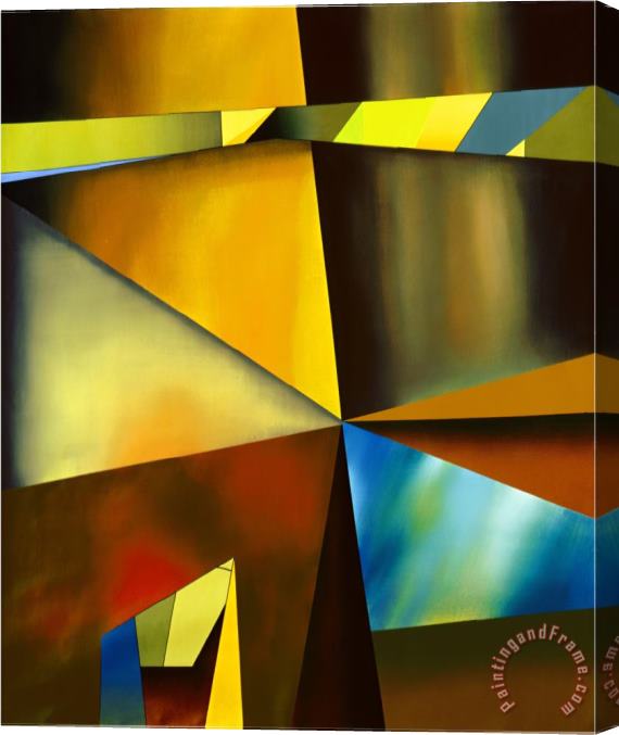 Gregory Garrett Prism Stretched Canvas Painting / Canvas Art
