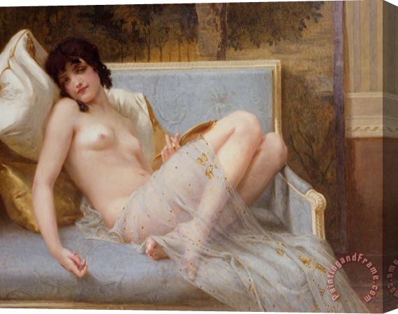Guillaume Seignac Indolence Stretched Canvas Print / Canvas Art