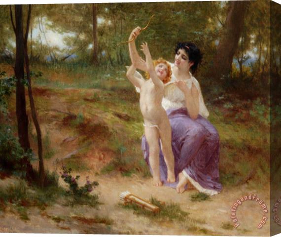Guillaume Seignac Love Disarmed Stretched Canvas Print / Canvas Art