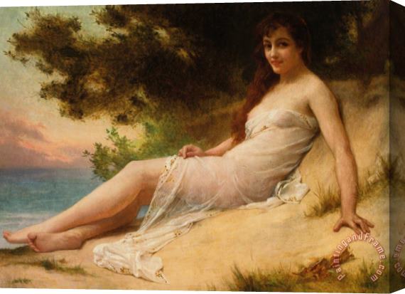 Guillaume Seignac Solitude Stretched Canvas Painting / Canvas Art