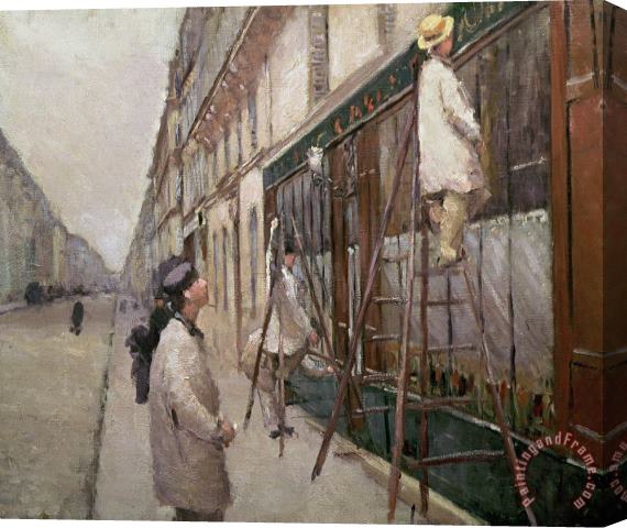 Gustave Caillebotte Study For The Painters Stretched Canvas Print / Canvas Art