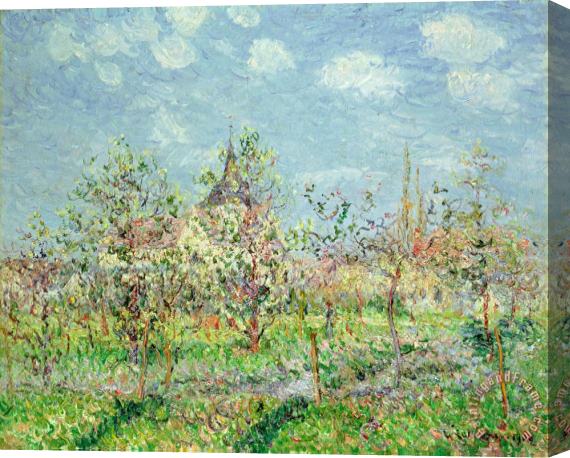 Gustave Loiseau Verger En Fleur Stretched Canvas Print / Canvas Art