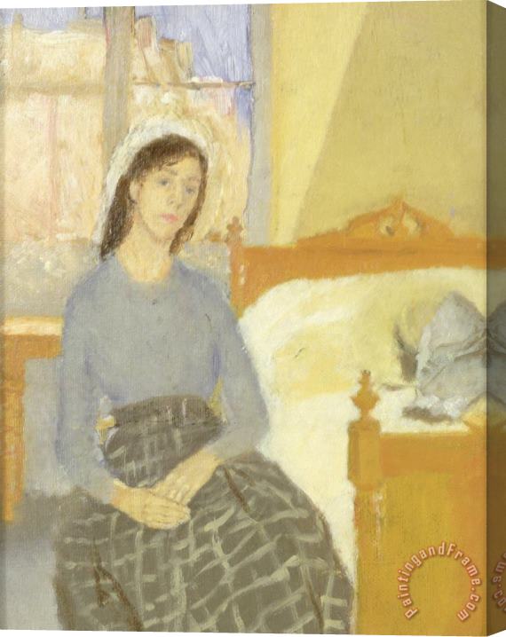 Gwen John The Artist in her Room in Paris Stretched Canvas Print / Canvas Art