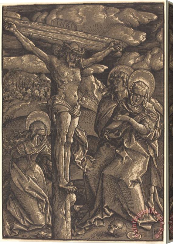 Hans Baldung Grien The Crucifixion Stretched Canvas Painting / Canvas Art