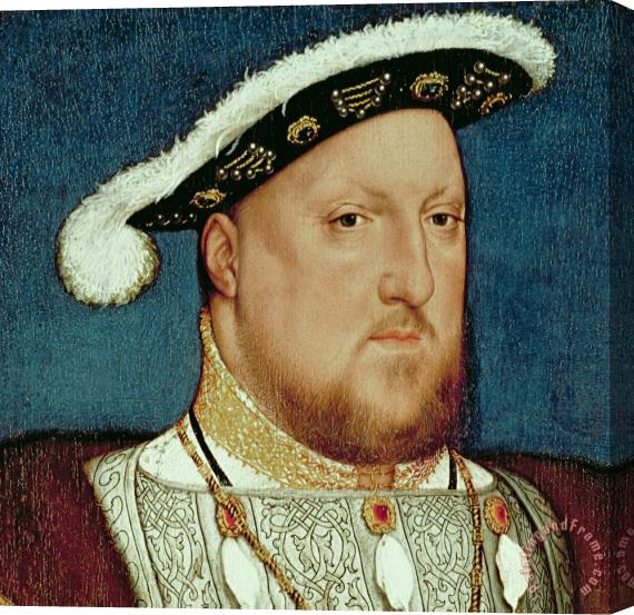 Hans Holbein the Younger King Henry VIII Stretched Canvas Print / Canvas Art