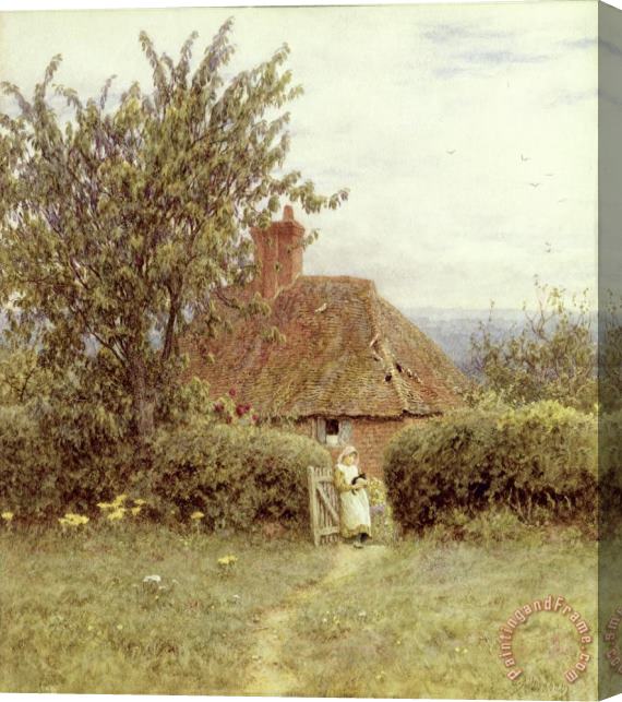 Helen Allingham Near Haslemere Stretched Canvas Painting / Canvas Art