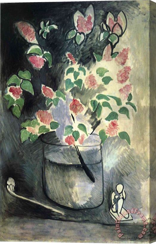 Henri Matisse Branch of Lillacs 1914 Stretched Canvas Print / Canvas Art
