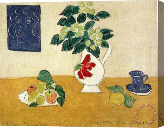 Henri Matisse Ivy in Flower 1941 Stretched Canvas Print / Canvas Art