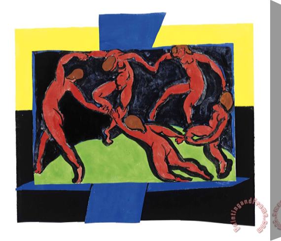 Henri Matisse La Danse, 1938 Stretched Canvas Painting / Canvas Art
