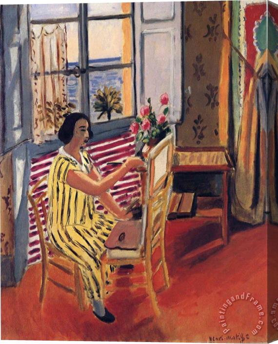 Henri Matisse Not Identified 18 Stretched Canvas Print / Canvas Art